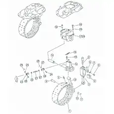 pin,cotter - Блок «Brake and linkage»  (номер на схеме: 26)
