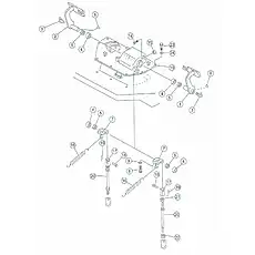 bolt M12X45 - Блок «Brake pedal»  (номер на схеме: 8)