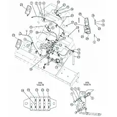 bracket - Блок «Engine electrical system (for engine WP12) (foreign)»  (номер на схеме: 27)