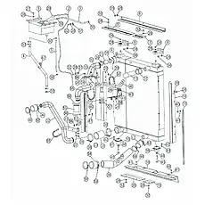 clip - Блок «Radiator (for engine WP12)»  (номер на схеме: 57)