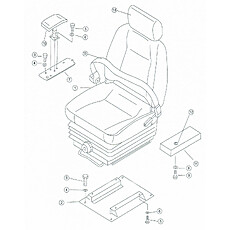 Seat and installation (domestic)
