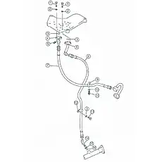 O-ring - Блок «Servo valve piping»  (номер на схеме: 3)