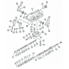 control lever(L.H.) - Блок «Steering valve 2»  (номер на схеме: 44)