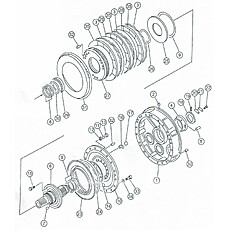 Transmission gear and shaft 3
