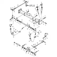 shaft pin - Блок «Соединение тормоза»  (номер на схеме: 29)