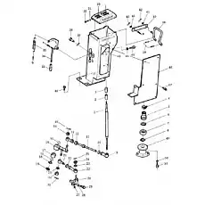 joint bearing - Блок «Рычаг переключения передач»  (номер на схеме: 20)