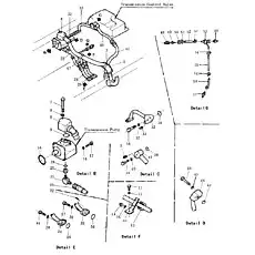 clamp - Блок «TORQFLOW Система трубопровода трансмиссии»  (номер на схеме: 51)
