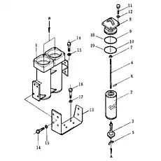 bolt - Блок «Масляный фильтр коробки передач»  (номер на схеме: 16)