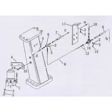 valve - Блок «Концентрированный смазывающий и автоматический натяжитель»  (номер на схеме: 16)