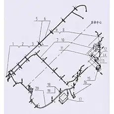 wire ass' у - Блок «Электрическая система»  (номер на схеме: 5)