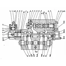 Болт М12х300-10.9 - Блок «0Т32227 Реверсивный клапан перекоса»  (номер на схеме: 31)
