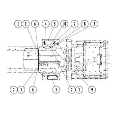 Cathode Jacket - Блок «MG19030000 Система нормального старта»  (номер на схеме: 7)
