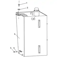 combined seal washer A14 - Блок «Топливный бак в сборе Z52533000»  (номер на схеме: 4)