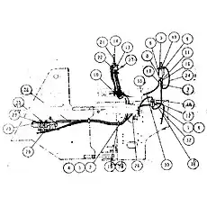 TEE CONNECTION - Блок «Система гидравлического вспомогательного клапана»  (номер на схеме: 16)