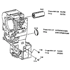 DIN 908 ST SCREW PLUG M18X1.5 - Блок «Фильтр, Аварийный рулевой насос, Спидометр»  (номер на схеме: 7.100)