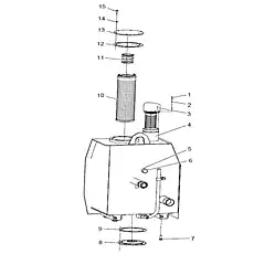 Respirator - Блок «Hydraulic Tank»  (номер на схеме: 3)