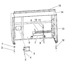 Side Door Sealing 1,6 - Блок «Right Box Assembly»  (номер на схеме: 15)