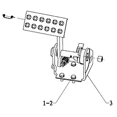 Washer - Блок «Pedal Group»  (номер на схеме: 2)