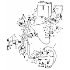 NIPPLE - Блок «Рулевое управление и трубопровод в сборе 1»  (номер на схеме: 3)