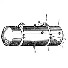 drain valve - Блок «Воздушный резервуар»  (номер на схеме: 5)