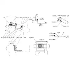 Belt - Блок «AIR CONDITIONER SYSTEM (FOR WEICHAI ENGINE)»  (номер на схеме: (28))
