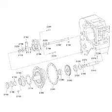 Cylinder Bearing NJ209E/C3 - Блок «Gearbox Input Part 4WG180»  (номер на схеме: 060)
