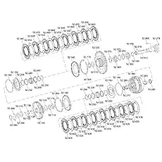 Sketch Seal Ring - Блок «KR+K2 CLUTCH PART2 4WG180»  (номер на схеме: 160)