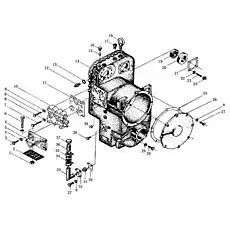 control valve assembly - Блок «Вариатор скорости»  (номер на схеме: 10)