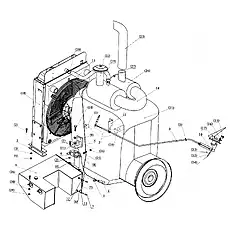 Fuel oil tank assembly - Блок «Engine Device (Cummins)»  (номер на схеме: 8)