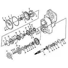 O ring - Блок «Gearbox Assembly 4 (370801)»  (номер на схеме: 6)