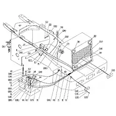 Insulating sleeve - Блок «Rear Frame Wiring (Cummins)»  (номер на схеме: 7)