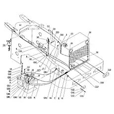 Insulating sleeve - Блок «Rear Frame Wiring (Weichai Engine)»  (номер на схеме: 6)