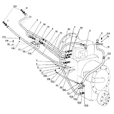 Joint - Блок «Transmission Hydraulic System 2»  (номер на схеме: (3))