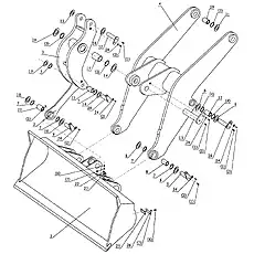 Link rod (For standard arm) - Блок «Working Device Assembly»  (номер на схеме: 2)