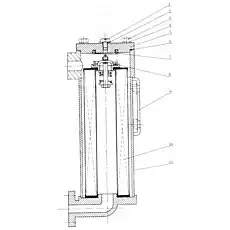 PLUG - Блок «1V26009 Фильтр тонкой очистки»  (номер на схеме: 11)
