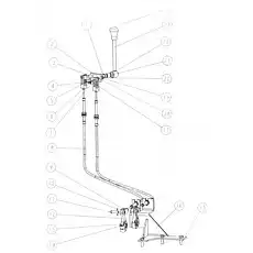 BEARING HK142014 - Блок «2V08000 Группа управления рулевой муфтой»  (номер на схеме: 22)