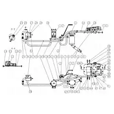 BASE PLATE - Блок «2V11000 Рулевая гидравлическая система»  (номер на схеме: 21)