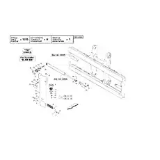 SCREW - Блок «Установка привязки подъемной мачты (F25 для разбрасывателя ELME 508)»  (номер на схеме: 25)