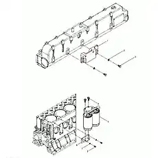 Screw 90003802415 - Блок «A145-4110001014 Группа топливного фильтра»  (номер на схеме: 3)