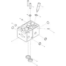 Intake valve seat - Блок «Cylinder head subassembly»  (номер на схеме: 5)