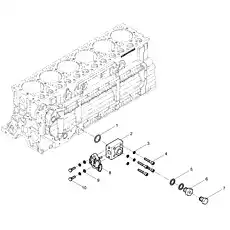 Sealing Washer - Блок «Engine Harness Group»  (номер на схеме: 5)