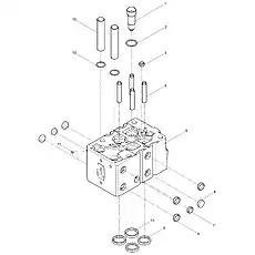 Pulling Rivet - Блок «Cylinder Head Subassembly»  (номер на схеме: 11)