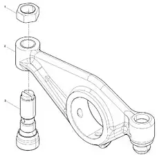 Adjusting screw - Блок «Rocker arm»  (номер на схеме: 3)