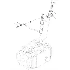 Hexagon bolt - Блок «Fuel Injection assembly»  (номер на схеме: 1)