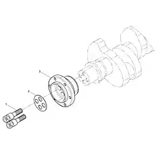 Gasket - Блок «Wheel hub assembly»  (номер на схеме: 2)