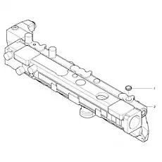 Corehole plug - Блок «Intake pipe assembly»  (номер на схеме: 1)