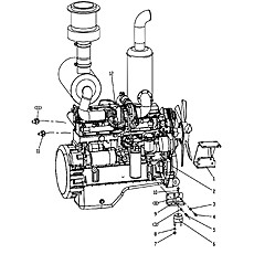 Engine Assembly (XG3165C, XG3180)