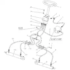 Steering Gear [BZZ5-E200C] - Блок «Hydraulic Steering System»  (номер на схеме: 18)