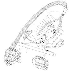 Adapter [1CM-14-10WD] - Блок «Hydraulic Working System (2)»  (номер на схеме: 12)