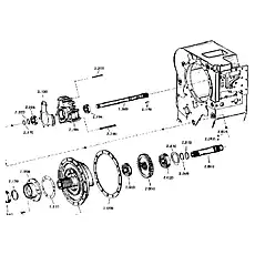 Roller bearing NJ209E 45x85x19 - Блок «Input Assembly 2»  (номер на схеме: 060)